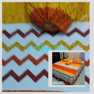 TERMURAH!!SPREI RUMBAI 160*200/SPREI RUMBAI 160*200 MOTIF ABSTRAK/SPREI RUMBAI 160*200 MURAH
