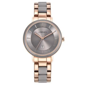 LORENZO JAM TANGAN WANITA FASHION CEWEK ORIGINAL GARANSI RESMI DIAMETER 3CM BISA COD