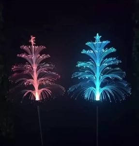 NEW 4/2/1Pcs Solar Garden Lights Outdoor Multiple-Color Waterproof LED Jellyfish Lawn Lamps for Decorative Yard Party Patio