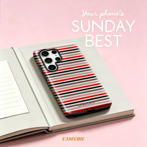 Potdemiel | Red & Blue Star Character Case for Samsung Galaxy S26 S25 S24 S23 Ultra Drop Resistant Glossy Dual-Layer Cover CaseChic