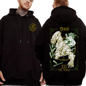 Bandai | Anime Jojo Bizarre Adventure Hoodies Dio Brando Jotaro Kujo Manga Graphic Sweatshirts Mens Women Long Sleeves Fleece Pullovers