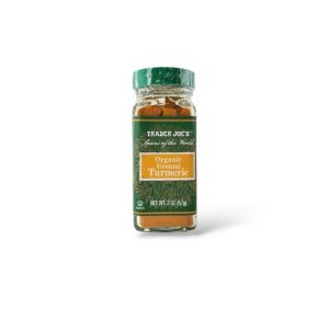 Trader Joe’s Organic Ground Turmeric 57g – USA Imported Natural Spice Powder for Cooking Tea & Smoothies