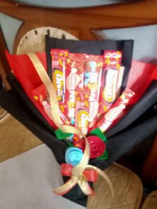 bouquet bunga uang dan snack // bucket // buket Snack bunga murah berkualitas