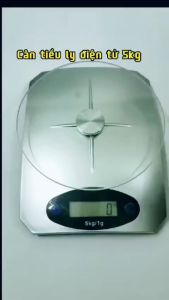 CÂN TIỂU LY ĐIỆN TỬ NHÀ BẾP 5KG cân nguyên liệu nấu ăn làm bánh khối lượng nhỏ kitchen scale KUMORI STORE