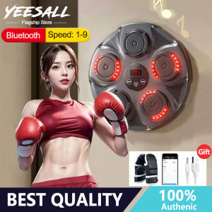 【COD+PH STOCK】 Boxing equipment Wall Punching Pad WIth Music and Bluetooth Boxing Punch GRB lighting Target Training Sandbag Sports Adjustable Speed : P1-P9 Dummy Bag Fighter Boxing Board 【Same Day Delivery】 - Lazada