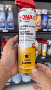 CHAI XỊT VỆ SINH LÀM SẠCH BO MẠCH ĐIỆN TỬ SONAX ELECTRONICS + CONTACT CLEANER 400ML 460300