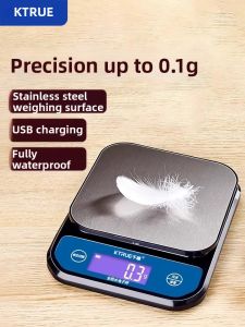 KTRUE | Precision Electronic Kitchen Scale Waterproof High-Accuracy