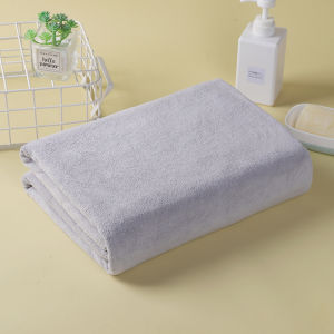 Soft Absorbent Non-shedding Pure Cotton Bath Towel Bed Sheet for Salon Home Use Mens Large Size Quick Dry Towel