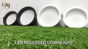 City Recessed Anti-Glare Downlight LED Downlight (12W & 18w) Modern LED Downlight Daylight/CoolWhite/WarmWhite/CCT