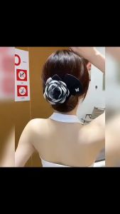 Jepit Rambut Korea Premium Magic Hair Bun Mawar Sanggul Wanita Elegan Gampang Pakai High Quality