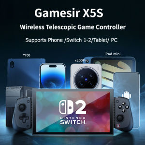 Gamesir X5s Wireless Controller Bluetooth 5.3 Hall Effect Sticks untuk Android Ios PC Tablet Switch 1 2