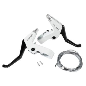 Bike Accessories Bicycle Pull Cable Brake Handle Aluminum Alloy Bike Brake Levers Fit Folding Bike / Brompton / Childrens bike