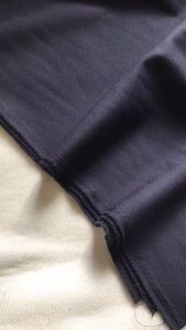 Vải Chéo Dày Màu Đen Ánh Xanh Khổ 1m45 - Dày Vừa Đàn Hồi Nhẹ 2 Chiều