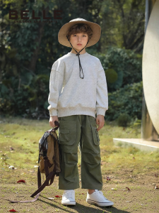 Boys Straight Leg Casual Long Pants Spring Style