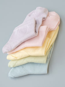 ผ้าฝ้ายBreathableถุงเท้าสั้นสําหรับผู้หญิงฤดูใบไม้ผลิฤดูร้อนใหม่มาถึงสีCandy Moisture Wickingน้ําหนักเบาเกาหลีสไตล์INS