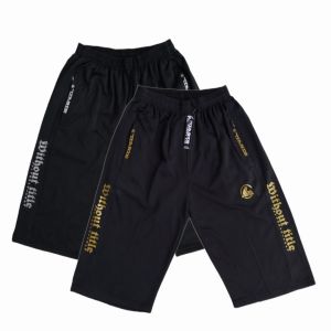Tiabie Promo !!! Celana Pendek 3/4 Dapat 2 Pcs - Celana Olahraga Santai Lari Running Gym Di Bawah Lutut