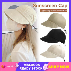 2023 Designed Sunshade Hat Women Big Bow Adjustable Bucket Hats Outdoor UV-Anti Sunhat Foldable Beach Hats Fashion Trend Caps
