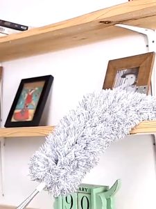 Long Fan Feather Duster 280cm Cleaning Tools Brush Cobweb Ceiling Microfiber Duster Bulu Ayam Bendable Extendable