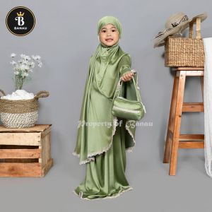 Mukena Anak Alisa Sutra Terbaru Usia 5-9 Th