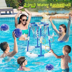 BONINGYU | Đồ Chơi Bóng Rổ Hồ Bơi 2 trong 1