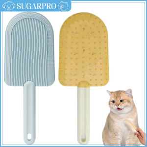 Pet Hair Removal Comb Double-sided Soft Cat Dog Comb Portable Kitten Hair Scraper Cat Massage Grooming Brush Pet Supplies