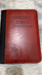 สมุดโค้ช FOOTBALL สมุดวางแผนการฟุตบอลแม่เหล็ก ขนาดกระทัดรัด ใช้งานง่าย พร้อมอุปกรณ์เสริม 09-PLC