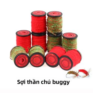 Chỉ Câu Cá 6m Chất Liệu Làm Mồi Câu Kiểu Buggy Nymph Dành Cho Ruồi Tháng Tư Ruồi Caddis Ruồi Đá Cá Hồi Và Cá Hồi Nước Ngọt Thân Mồi Câu Kiểu Streamer