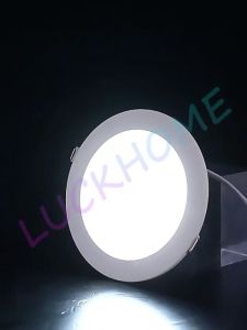 Lampu Downlight LED Panel Tipis Bulat 6W 9W 12W 18W Lampu LED downlight Downlight Panel