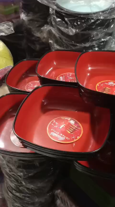 ( isi 1 pcs ) Mangkok Japan Cantik Segi 2C JK4 - Mangkok Mie Ayam - Mangkok Mie ramen