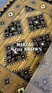 MIRZAE Karpet Lantai 100x150 MZ02 Brown