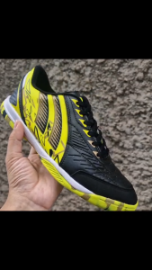 PAN รองเท้าฟุตซอล เทคโนโลยีหน้าผ้ารุ่น "Nitro M" – ELVALOY ทำจากวัสดุที่มีคุณสมบัติคล้าย PVC 3 สี ไซส์ 39-45 พร้อมส่ง