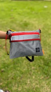 Kalibre Tas Selempang Alvara Messenger Bag 921606911/921606 911 Light Silver-Red tas pria tas wanita