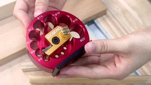 8-Hole Adjustable Dowel Maker Jig Kit with Nail & Blade Set 8-20mm Woodworking Milling Tool for Round Rods and Tenons