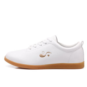 Womens Genuine Leather Tai Chi Shoes Spring Autumn Martial Arts Eight Piece Silk Bottom Training Shoes Mens Tai Chi Sports Training Shoes