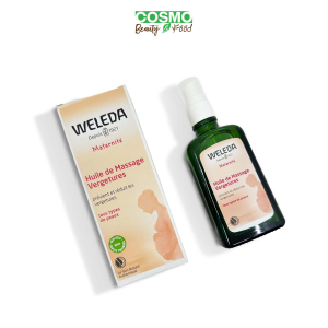 Weleda Organic Stretch Mark Massage Oil with Pump 100ml