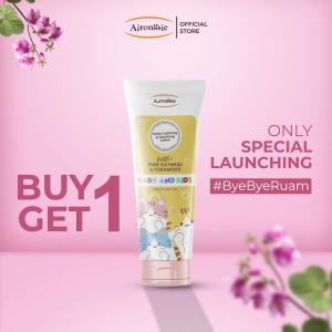 Lotion Eksim Anak | Krim Ruam Gatal Kering Iritasi Kulit Bayi & Anak – Airongsie Ceramide Oatmeal 150gr