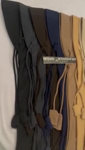 Hijab Anak Pet Ropel Jersey HIJAB PET TALI BELAKANG KEPANG ROPEL ANAK /KERUDUNG TALI KEPANG ANAK