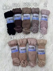 Genuine Goods Sangongniao Crystal Socks Spring and Summer Velvet Steel Wire Stocking Breathable Plaid Deodorizing Filter 2024 Models