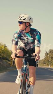 PHMAX | PHMAX Men Bike Cycling Jersey Breathable Quick Dry Cycling Jerseys Road Mountain Summer Pro Racing Jersey Biking Clothing