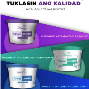 BUY 3 TAKE 2 Natural Tawas Powder 50g - All-Day Underarm Whitening & Deodorant Protection Anti-Odor & Non-Staining