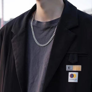 [HCM]Dây chuyền nam inox kiểu lặc 5mm cực đẹp thép không gỉ