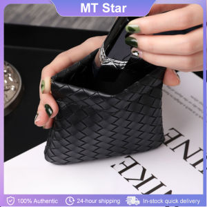 PU Self Sealing Wallet Shrapnel Organizer Lipstick Key Bag Automatic Closure Data Line Coin Purse Portable Sanitary Napkin Storage Bag