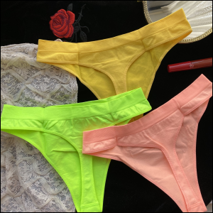 Singwear Phong Cách Thể Thao Quần Lót Chữ T Cao Co Giãn Nữ Gợi Cảm Thoải Mái Thoáng Khí Thể Dục Quần Lót Nam Giữa Vòng Eo Quần Lót Trẻ Trung Màu Tinh Khiết