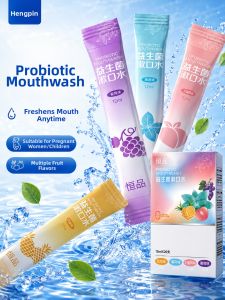 HENGPIN | Probiotic Mouthwash for Postpartum Use Safe Gentle Breath Freshening Portable