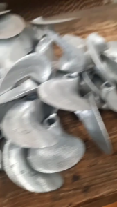 ใบพัดหางเรือ ใบจักรเรือ ใบพัดเรือ ขนาดรูแกน 3/4 (6หุน) ขนาด 6 นิ้ว - 8 1/2 นิ้ว