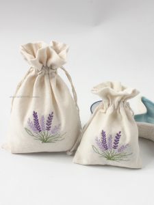 New Arrival Perfume Bag Bag Cloth Bag Pure Cotton Gauze Patchwork Dried Flower Bag Gift Bag Lace Lace Transparent Jewelry Bag