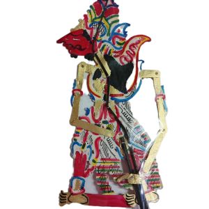 Wayang bolodewo - wayang kulit asli - dari kulit sapi - ukuran wayang sedang