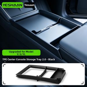 BONINGYU | Updated Center Console Organizer Storage Box for Tesla