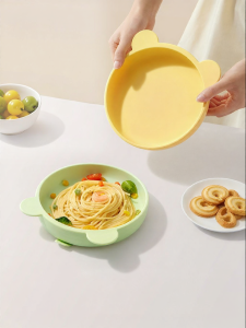 Usbettas | Silicone Suction Plate Baby Feeding Dishes