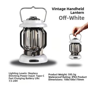 Ouruifeng | Vintage Portable Camping Lantern Atmosphere Light